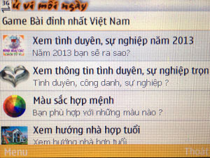 Tử vi bí truyền 2013 – Luận vận mệnh, đoán duyên số - WapGame24h
